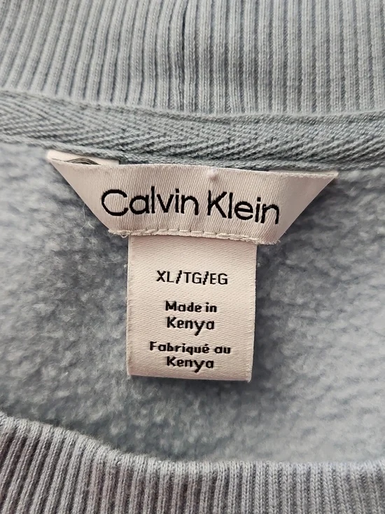 Women's Calvin Klein Crewneck Sweatshirt Size Xl - Picture 2 of 4